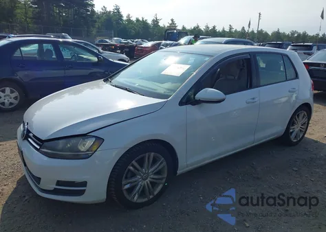 2015 Volkswagen Golf Tdi Se 4-Door from USA, damaged, VIN 3VW2A7AU7FM021883